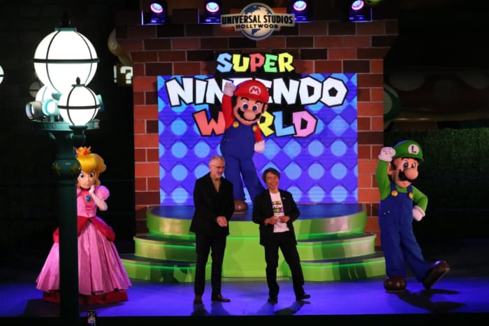 Universal Studios Hollywood organiza el gran evento de inauguración de Super Nintendo World