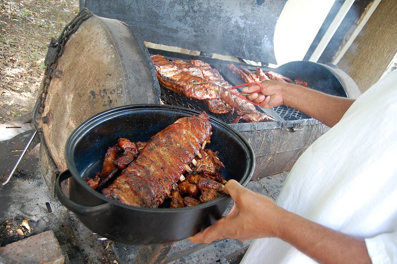 Ahumado básico en parrilla con tapa